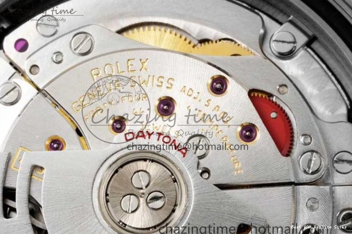 Good Copy Rolex Watches Oysterflex 116519 on 1:1 Best Edition Strap 2269 Rubber ZeroBulk SA Daytona Dial QF Meteorite 0116